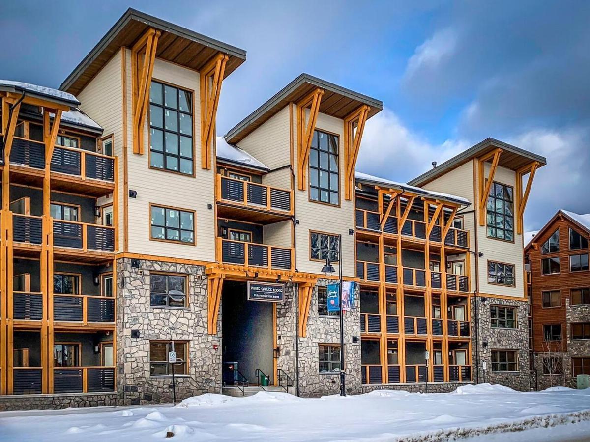 Spring Creek Luxury King One Bedroom At White Spruce Lodge Canmore Ngoại thất bức ảnh